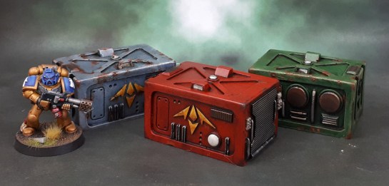 Scotia Grendel 10101 Resin Sci-Fi Crates