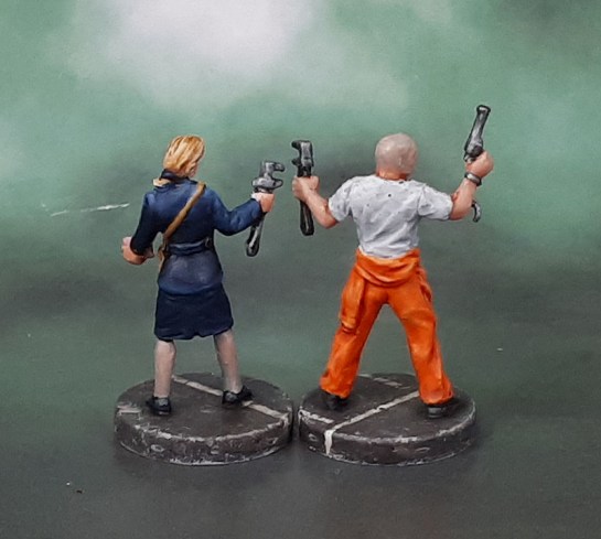 Last Night on Earth Hero Pack 1 Survivors: Stacy, Investigative Reporter & Victor, Escaped Prisoner