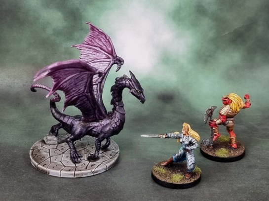Dungeons and Dragons, D&D, Legend of Drizzt - Shimmergloom, Shadow Dragon