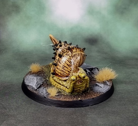 Reaper Bones Black 44116: Thrasher Snail, Proxy Beast of Nurgle