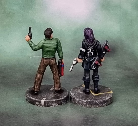 Last Night on Earth Hero Pack 1 Survivors: Jade, High School Outcast, Mr.Goddard, Chemistry Teacher