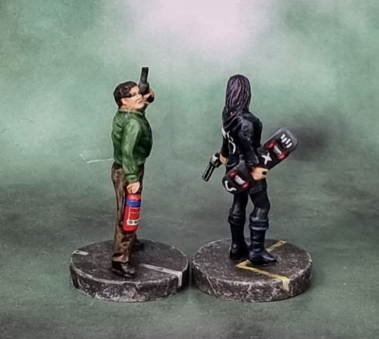 Last Night on Earth Hero Pack 1 Survivors: Jade, High School Outcast, Mr.Goddard, Chemistry Teacher