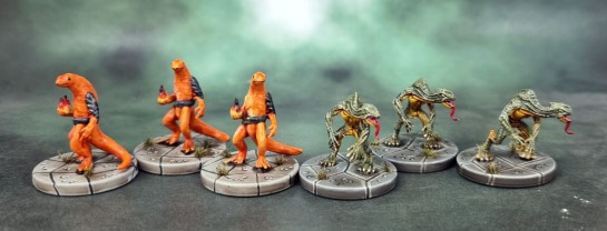 D&D Dungeons and Dragons Tomb of Annihilation – Firenewts and Yuan-ti Broodguard