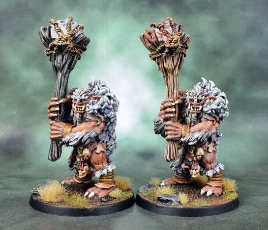 Shieldwolf Miniatures' Krumvaal Lower Yetis