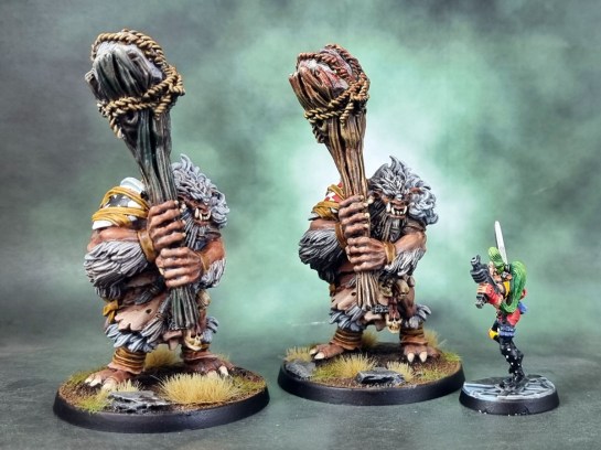 Shieldwolf Miniatures' Krumvaal Lower Yetis