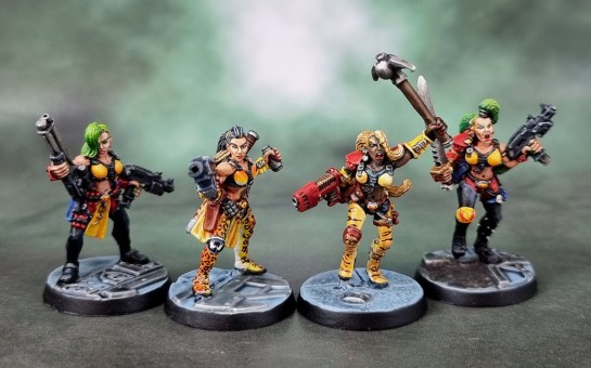 Necromunda '95 - House Escher Gangers