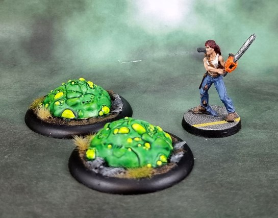 Shadows of Brimstone Forbidden Fortress: Acid Blobs, Reaper Berkeley, Zombie Survivor