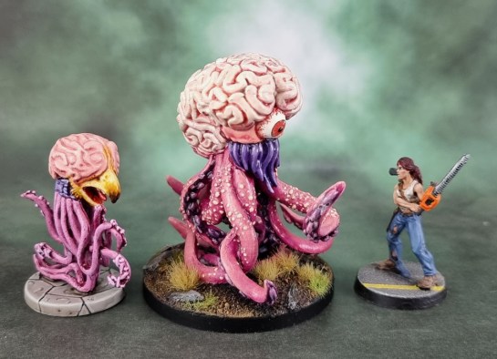 Reaper Bones Black 44023: Hivewarden, D&D Grell, Reaper Berkeley, Zombie Survivor