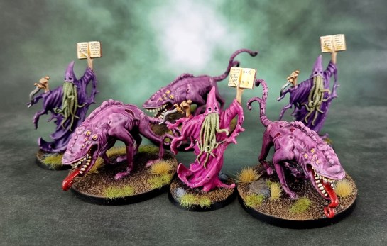 Shadows of Brimstone: Masters of the Void, Void Sorcerers, Void Hounds