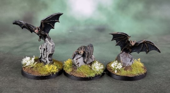 Reaper Bones Black 44040: Giant Bats