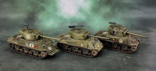 Battlefront M4A3 (Late) Shermans 76mm Turrets