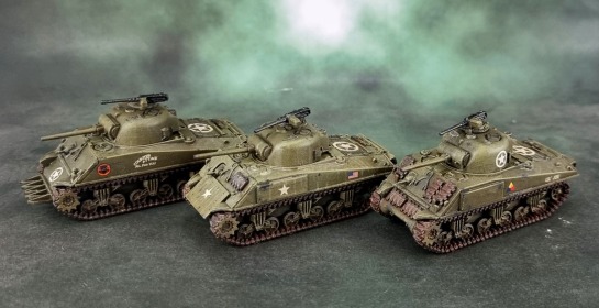 Battlefront U.S. M4A3 (Late) Shermans 75mm Turrets
