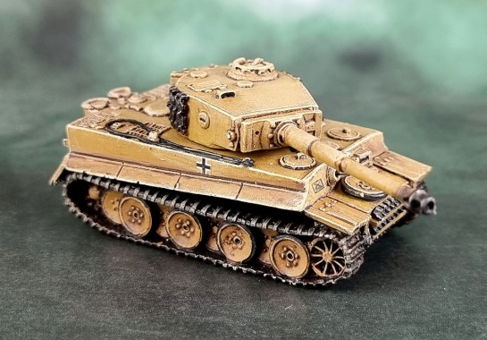 Battlefront Miniatures, Flames of War, DAK, Afrika Korps, Deutsches Afrikakorps, 15mm, 1/100 scale, Tiger I