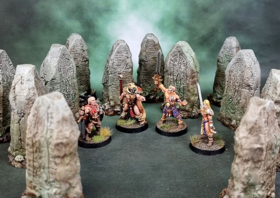 Mantic Games Kings of War: Vanguard – Battlefield Objectives Runestones/Standing Stones
