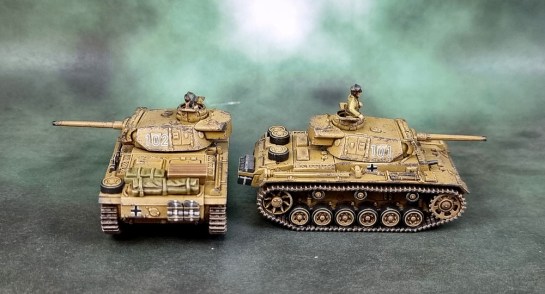 Plastic Soldier Company 15mm Panzer III Company - Deutsches Afrikakorps/Panzerarmee Afrika for Flames of War, Battlegroup, What A Tanker 1:100 1/100 scale