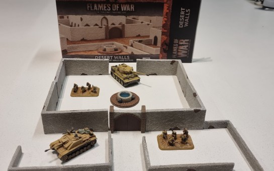 15mm Terrain Unboxing Review: Flames of War Battlefield in a Box - Desert Walls (Gale Force Nine BB225) 1/100, 1:100 Wargaming Terrain