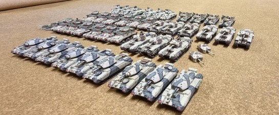 Flames of War, British 8th Army miniatures, 15mm, 1:100, 1/100, Battlefront Miniatures, What a Tanker, Battlegroup