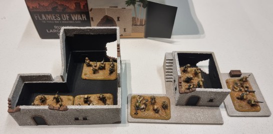 15mm Terrain Unboxing Review: Flames of War Battlefield in a Box - Ruined Large Desert House (Gale Force Nine BB231) 1:100, 1/100 scale, Battlegroup, What a Tanker Terrain