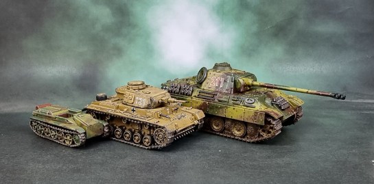 Battlefront 15mm Borgward Demolition Carriers for Flames of War, 1/100 1:100, Battlegroup, Plastic Soldier Company Panzer III, Battlefront Panther.