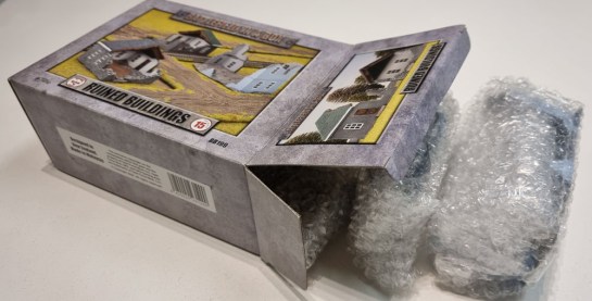15mm Terrain Unboxing Review: Flames of War Battlefield in a Box - Ruined Buildings (Gale Force Nine BB199) 1/100, 1:100 Wargaming Terrain, What a Tanker, Battlegroup
