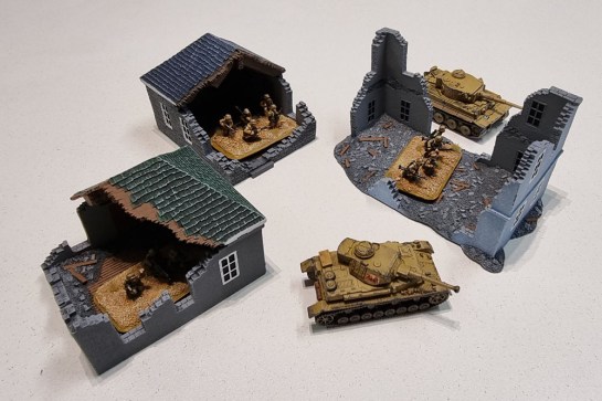 15mm Terrain Unboxing Review: Flames of War Battlefield in a Box - Ruined Buildings (Gale Force Nine BB199) 1/100, 1:100 Wargaming Terrain, What a Tanker, Battlegroup