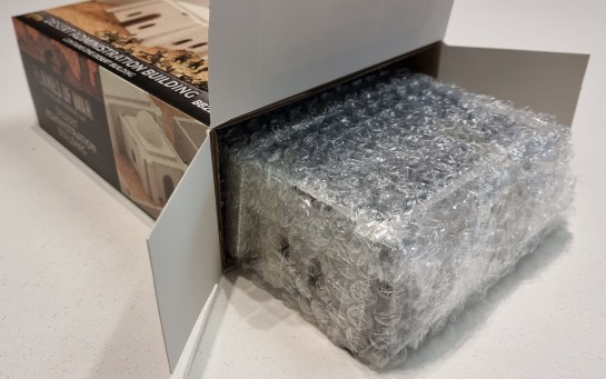 15mm Terrain Unboxing Review: Flames of War Battlefield in a Box - Desert Administration Building (Gale Force Nine BB224) 1/100, 1:100 Wargaming Terrain, What a Tanker, Team Yankee WWIII, Battlegroup