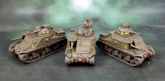 Battlefront 15mm U.S. Army Lees in British Service - 8th Army 17th/21st Lancers "Death or Glory" Squadron HQ for Flames of War, 1:100, 1/100, What a Tanker, Battlegroup