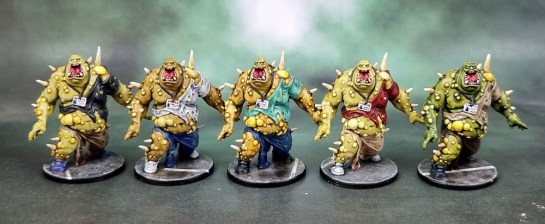 Zombicide Toxic City Mall Expansion: Toxic Fatties