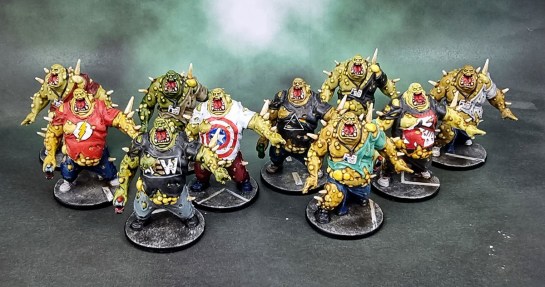 Zombicide Toxic City Mall Expansion: Toxic Fatties