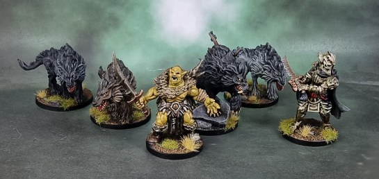 Fantasy Flight Games - Lord of the Rings: Journeys in Middle-Earth: Villains of Eriador + Core Box Wargs