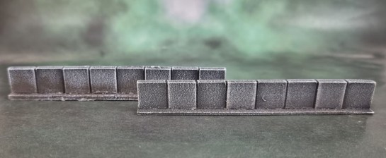 15mm Terrain Unboxing Review: Team Yankee Battlefield in a Box - Concrete Walls (Gale Force Nine BB191) + Lightly Weathered