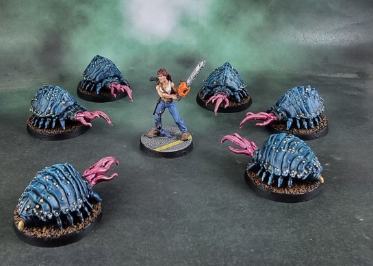 Shadows of Brimstone Forbidden Fortress: Flesh Mites, Reaper 50153: Berkeley, Zombie Survivor