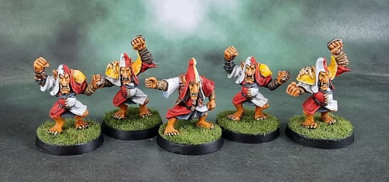 Blood Bowl 3rd Edition: Chaos Dwarf Team, Zharr-Naggrund Ziggurats - Hobgoblins