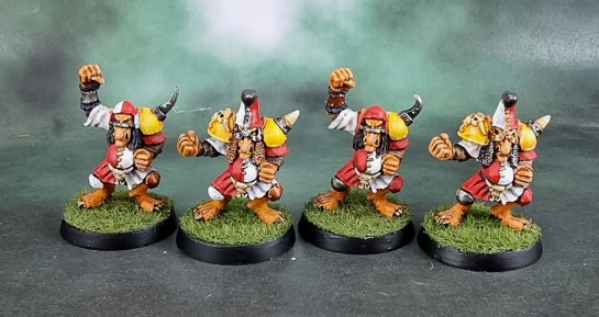 Blood Bowl 3rd Edition: Chaos Dwarf Team, Zharr-Naggrund Ziggurats - Hobgoblins