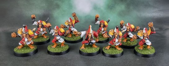 Blood Bowl 3rd Edition: Chaos Dwarf Team, Zharr-Naggrund Ziggurats - Hobgoblins
