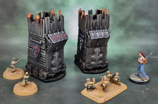 Fantasy Flight - Lord of the Rings: Journeys in Middle-Earth Spreading War - Siege Engines, DAK Infantry, Reaper Miniatures 50153 Berkeley Zombie Survivor