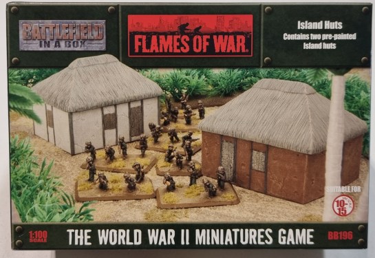 15mm Terrain Unboxing Review: Flames of War Battlefield in a Box - Island Huts (Gale Force Nine BB196), Vietnamese Huts (BB169), 1/100, 1:100 Wargaming Terrain, What a Tanker, Team Yankee WWIII, Battlegroup