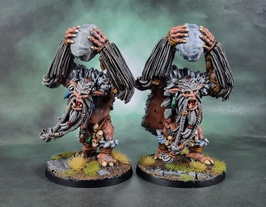 Shieldwolf Miniatures' Krumvaal Lower Yetis (Yeti B)
