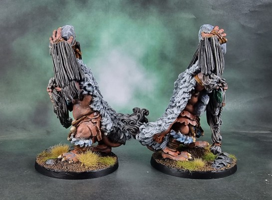 Shieldwolf Miniatures' Krumvaal Lower Yetis (Yeti B)