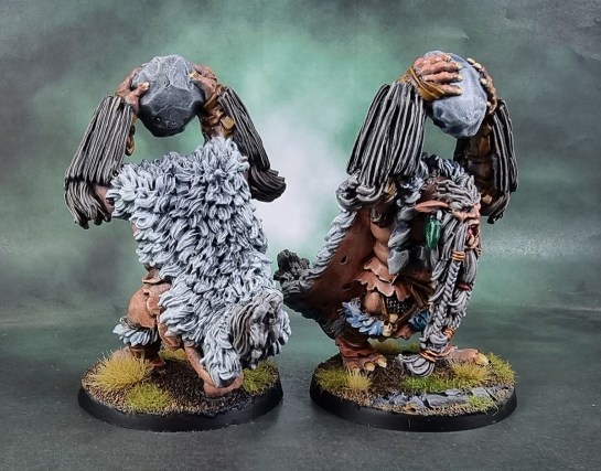 Shieldwolf Miniatures' Krumvaal Lower Yetis (Yeti B)