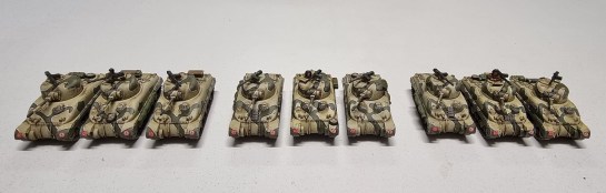 Battlefront 15mm M4A1 Sherman Armoured Company - British 8th Army Desert Rats for Flames of War, 15mm, 1/100, 1:100, What a Tanker, Battlegroup