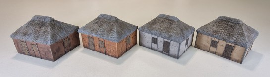15mm Terrain Unboxing Review: Flames of War Battlefield in a Box - Island Huts (Gale Force Nine BB196), Vietnamese Huts (BB169), 1/100, 1:100 Wargaming Terrain, What a Tanker, Team Yankee WWIII, Battlegroup