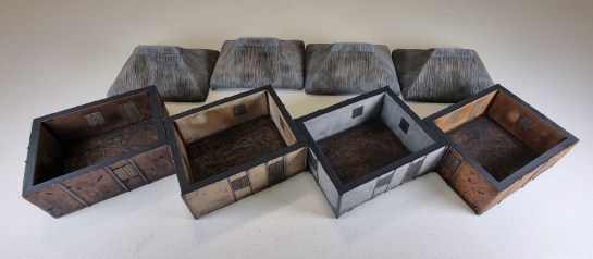 15mm Terrain Unboxing Review: Flames of War Battlefield in a Box - Island Huts (Gale Force Nine BB196), Vietnamese Huts (BB169), 1/100, 1:100 Wargaming Terrain, What a Tanker, Team Yankee WWIII, Battlegroup