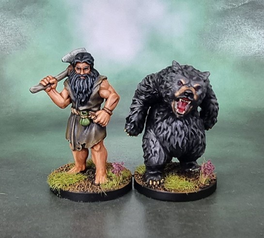 Fantasy Flight - Lord of the Rings: Journeys in Middle-Earth Spreading War Heroes - Beorn (Beorning and Bear-Form)