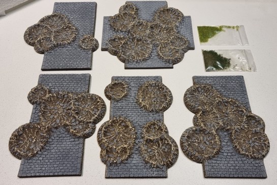 15mm Terrain Unboxing Review: Flames of War Battlefield in a Box - Cratered Cobblestone Roads (Gale Force Nine BB142), 1:100, 1/100, What a Tanker, Battlegroup, Team Yankee World War III