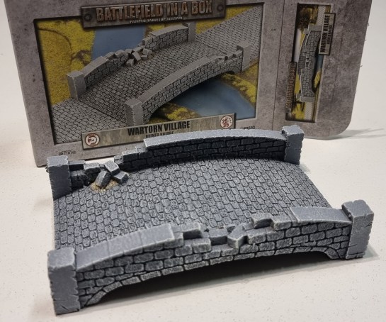 25/35mm Terrain Unboxing Review: Wartorn Village Ruined Bridge (Gale Force Nine BB593)