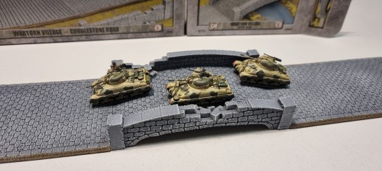 25/35mm Terrain Unboxing Review: Wartorn Village Ruined Bridge (Gale Force Nine BB593), Flames of War
