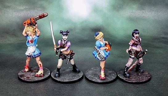 Zombicide Survivors “Amy” (Pauley Perrette as Abigail 'Abby' Sciuto: NCIS) and “Wanda”, Zombvivor, Zombivor