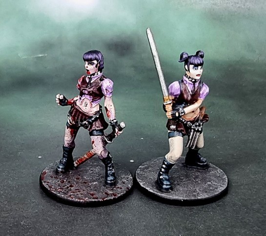 Zombicide Survivors “Amy” (Pauley Perrette as Abigail 'Abby' Sciuto: NCIS), Zombvivor, Zombivor