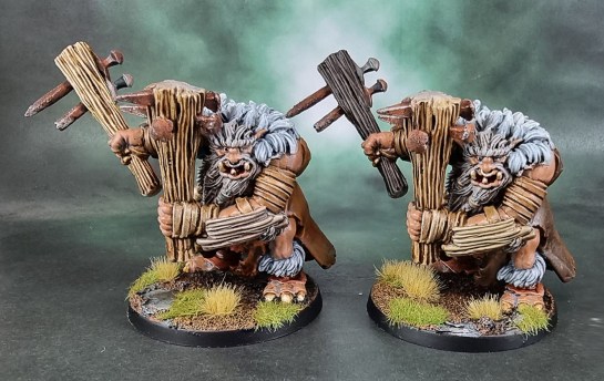 Shieldwolf Miniatures' Krumvaal Lower Yetis, Yhetees